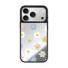 Colored flowers apply to iphone17pro mobile phone case 15promax apple 14plus protective case 13 mirror