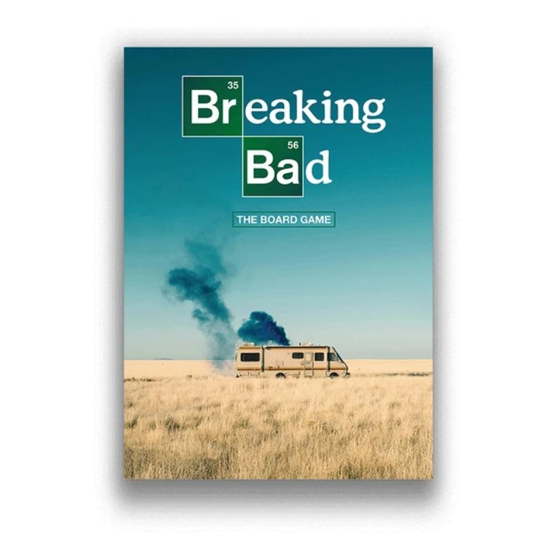 Breaking Bad Klassische Krimi-TV-Serie Poster Leinwandmalerei Heisenberg Drucke Wandkunst Bilder Moderne Heimzimmerdekoration