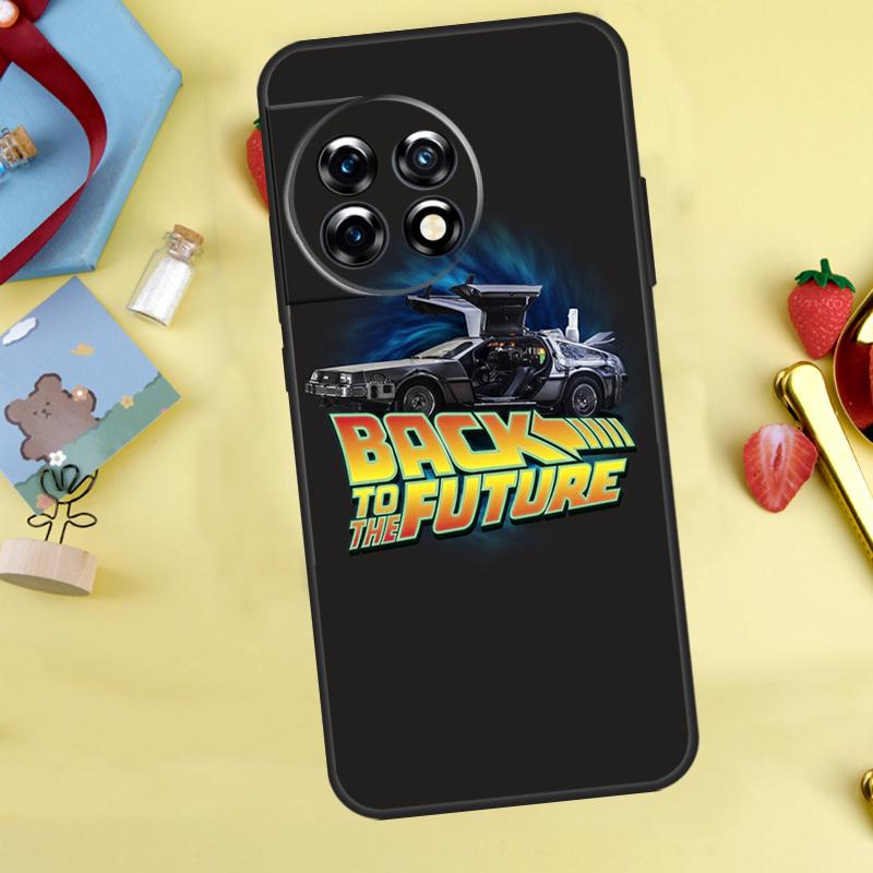 Back to the Future Cool Cover For OnePlus 13 13R 12 12R 11 10 Pro 8T 10T OnePlus Nord 4 CE 2 3 Lite N30 N20 N10 Case