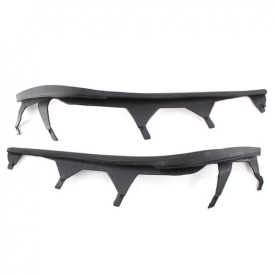 Car Upper Headlight Lamp Cover Strip Trim FOR BMW 3 Series E46 325i 330i 4 Door