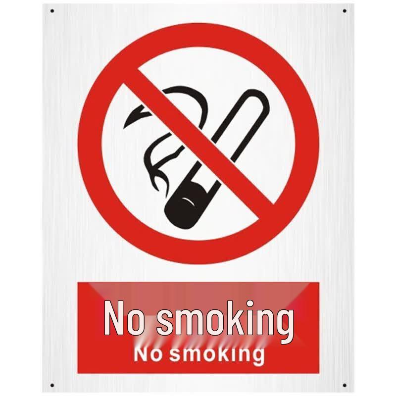 Bilingual Outdoor Aluminum Safety Warning Signs