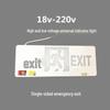 Emergency Exit Floor Light with Safety Signage