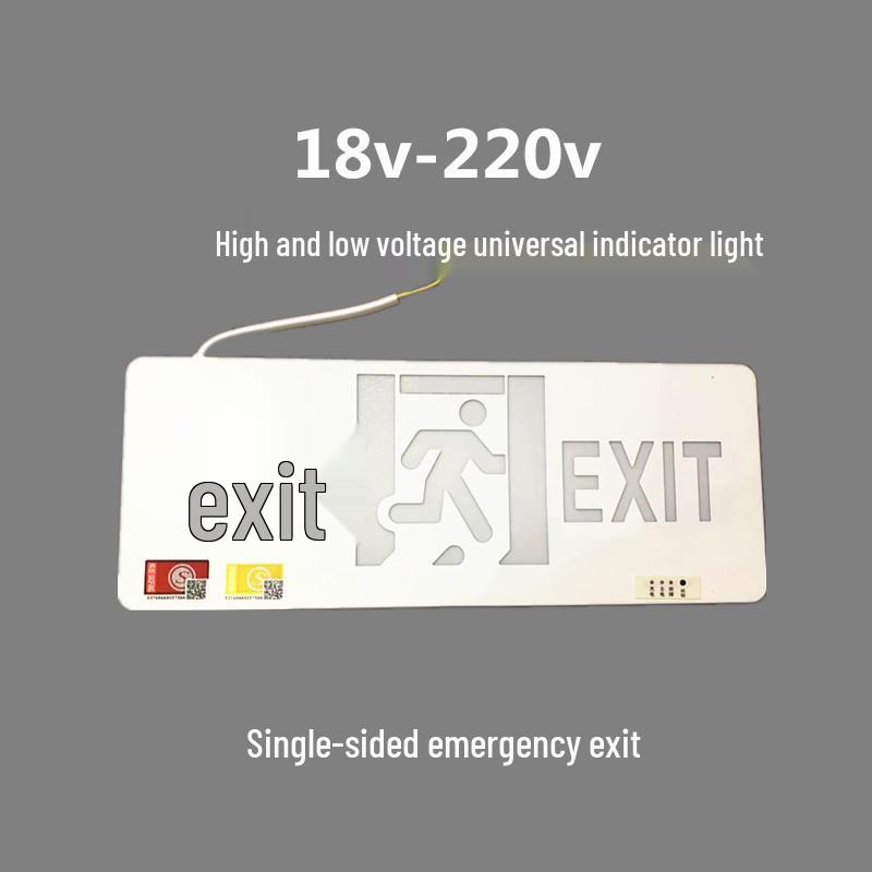 Emergency Exit Floor Light with Safety Signage