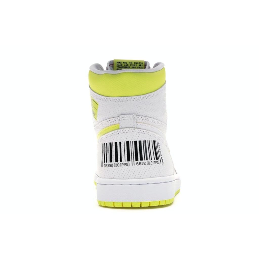 Air Jordan 1 Retro High OG First Class Flight Men Sneakers White Black-University-Red-Dynamic-Yellow 555088-170