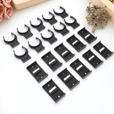 10Sets Plastic Plinth Clamp Cabinet Leg Accessories Adjustable Cabinet Feet Lifters for Kitchen Furniture Height Increase