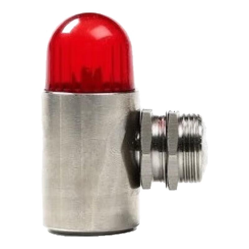 Industrial Explosion-proof Stainless Steel Sound & Light Alarm CN plug (adapter included)