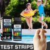 7 In 1 Pool Water Test Strips For Chlorine Hardness Cyanuric Acid With 50 Strips Quick Accurate Result For Swim Pool