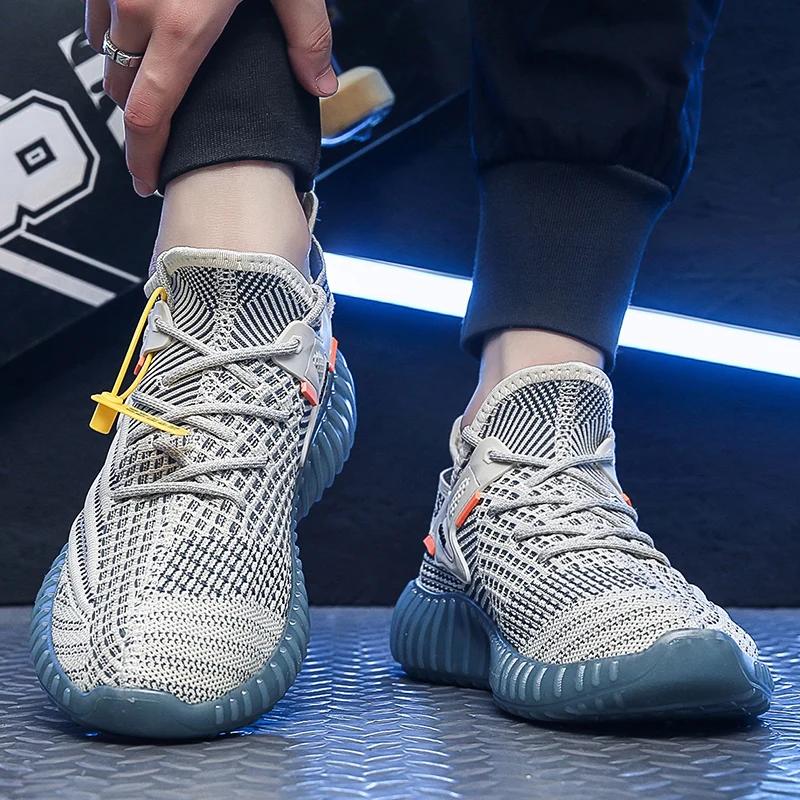 Fashion 2025 Men's Vulcanized Shoes Fashion Breathable Summer Tennis Casual Sports Shoes Anti Slip Vibration Comfortable Walking Shoes