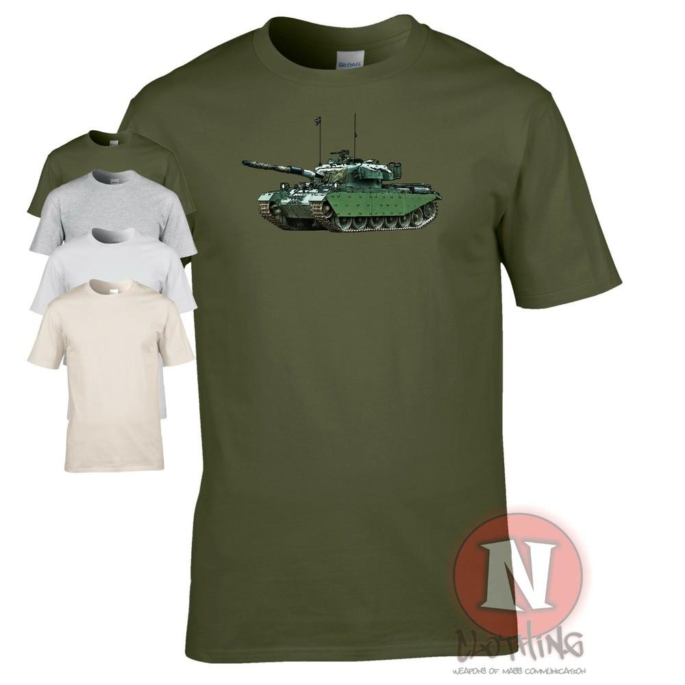 Centurion Tanque Camiseta Ejército Británico Mbt Frío Guerra 50's Militar Armour