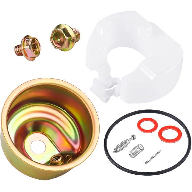 Carburetor Kit for Most Carburetor Bowl Chamber Float Pin Gasket Seal Needle Carburetor Repair and Rebuild Accessories and Parts Electric Start Kit