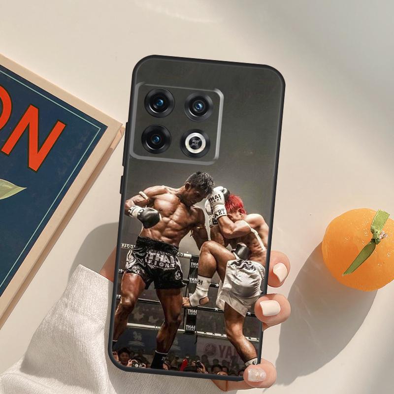 Muay Thai Kickboxing Fight Case For OnePlus 13R 12R 10R 13T 10T 11 12 13 15 OnePlus Nord 5 CE 2 3 4 Lite N20 N30 Cover