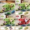 Dinosaur Inertia Car Track Toy With Storage And Deformation For Kids Educational Play