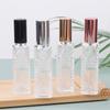 Flacon de parfum 12 ml en verre vaporisateur en aluminium tête de pulvérisateur de brume distributeur de parfum flacon presse bouteille vide voyage