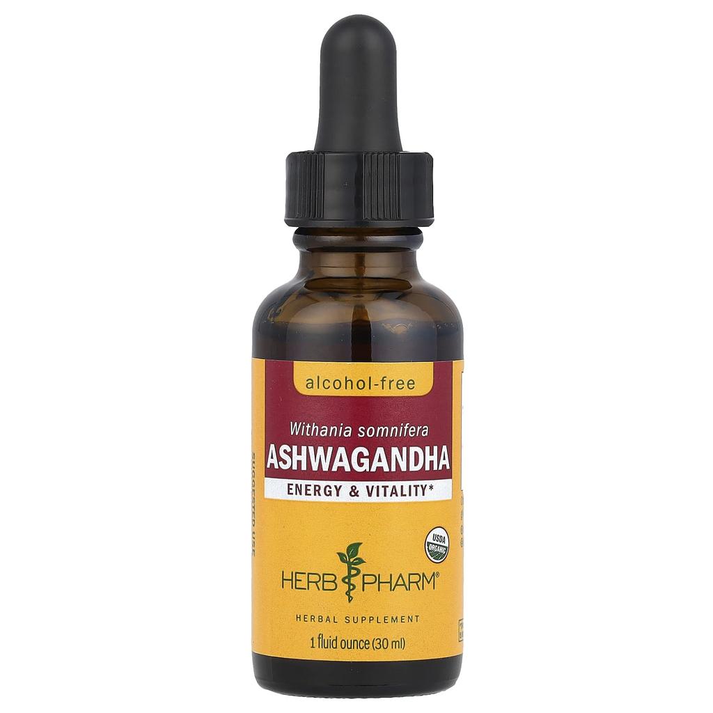 Herb Pharm, Ashwagandha, Alcohol Free, 1 Fl Oz (30 Ml)