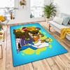 Halloween Cartoon Comedy Adventure Movie Scooby-Doo Carpet Is Suitable for Living Room and Bedroom Doormats Office Balcony Decorative Carpet V7
