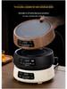 2024 Electric Ceramic Tea Maker and Glass Kettle Set - High Temperature Resistant for Steaming and Boiling, Integrated White Tea Set.