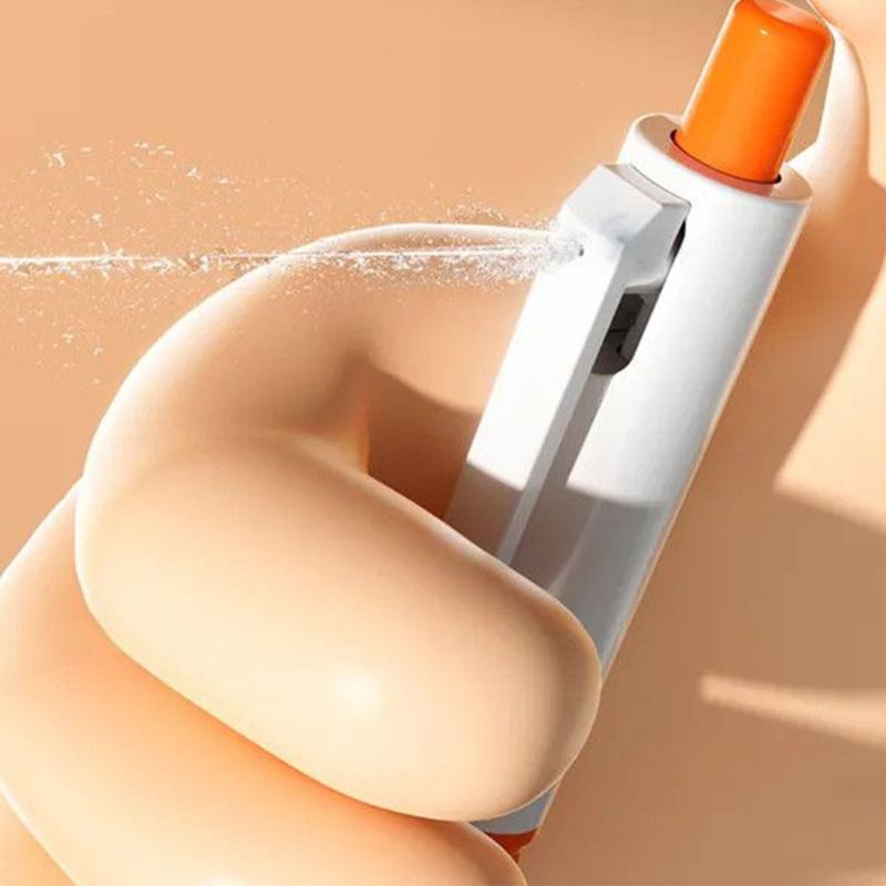 3/6/9pcs Black Ink Ballpoint Pen Squirting Toy Smooth Writing Pen Water Sprays Pen Writable Pen for School Office