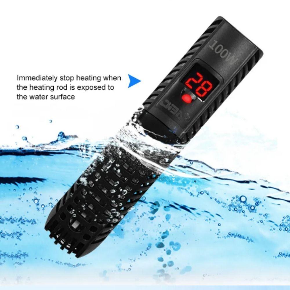 50-500W Aquarium Submersible Heater Fish Tank Constant Temperature Control  for Lizard/Turtle