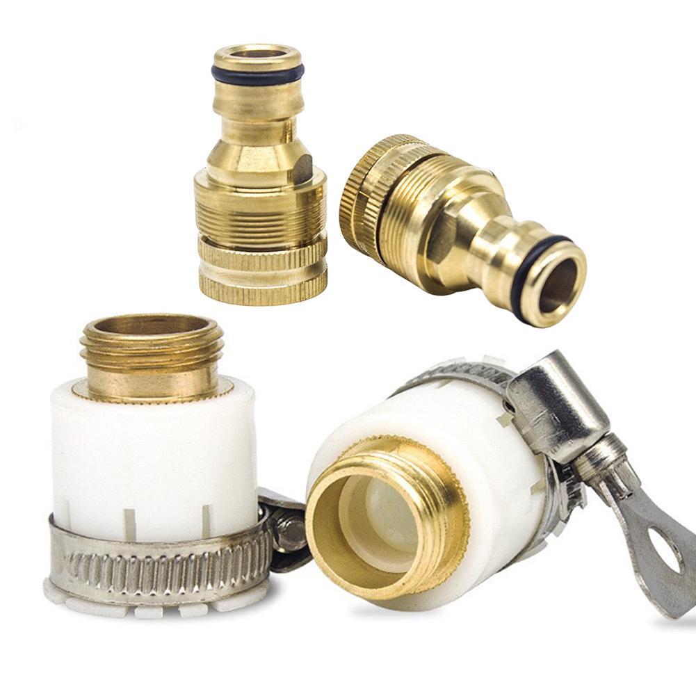 Garden Watering Two Way Hose Splitters Connector 3/4 Inch Garden Tap Water Splitter Y Conector Drip Irrigation Adapter