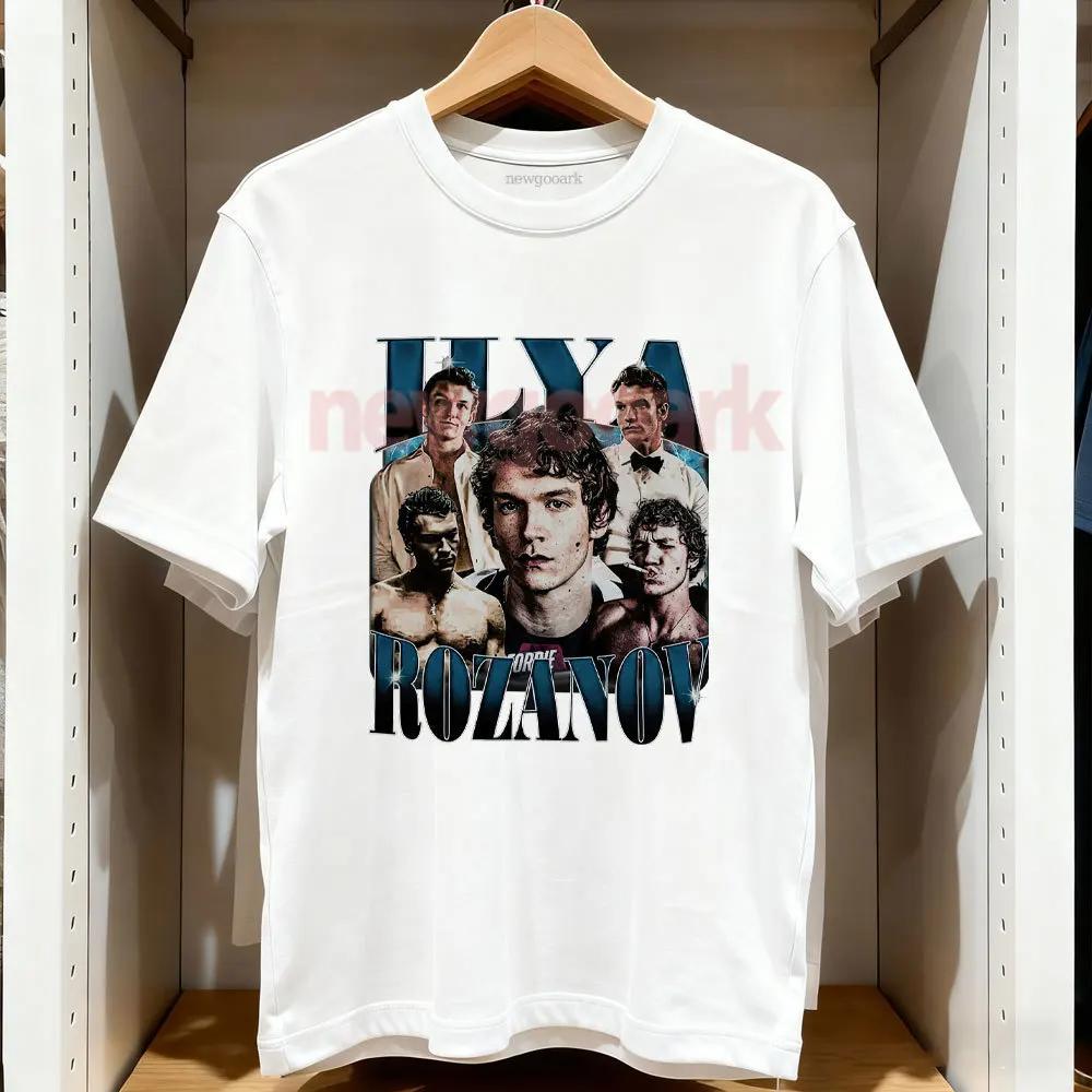 Connor Storrie Ilya Rozanov Vintage 90s Graphic T Shirts Hirt Heated Rivalry TV Series Hockey Romance TShirt Couple Tops Tees