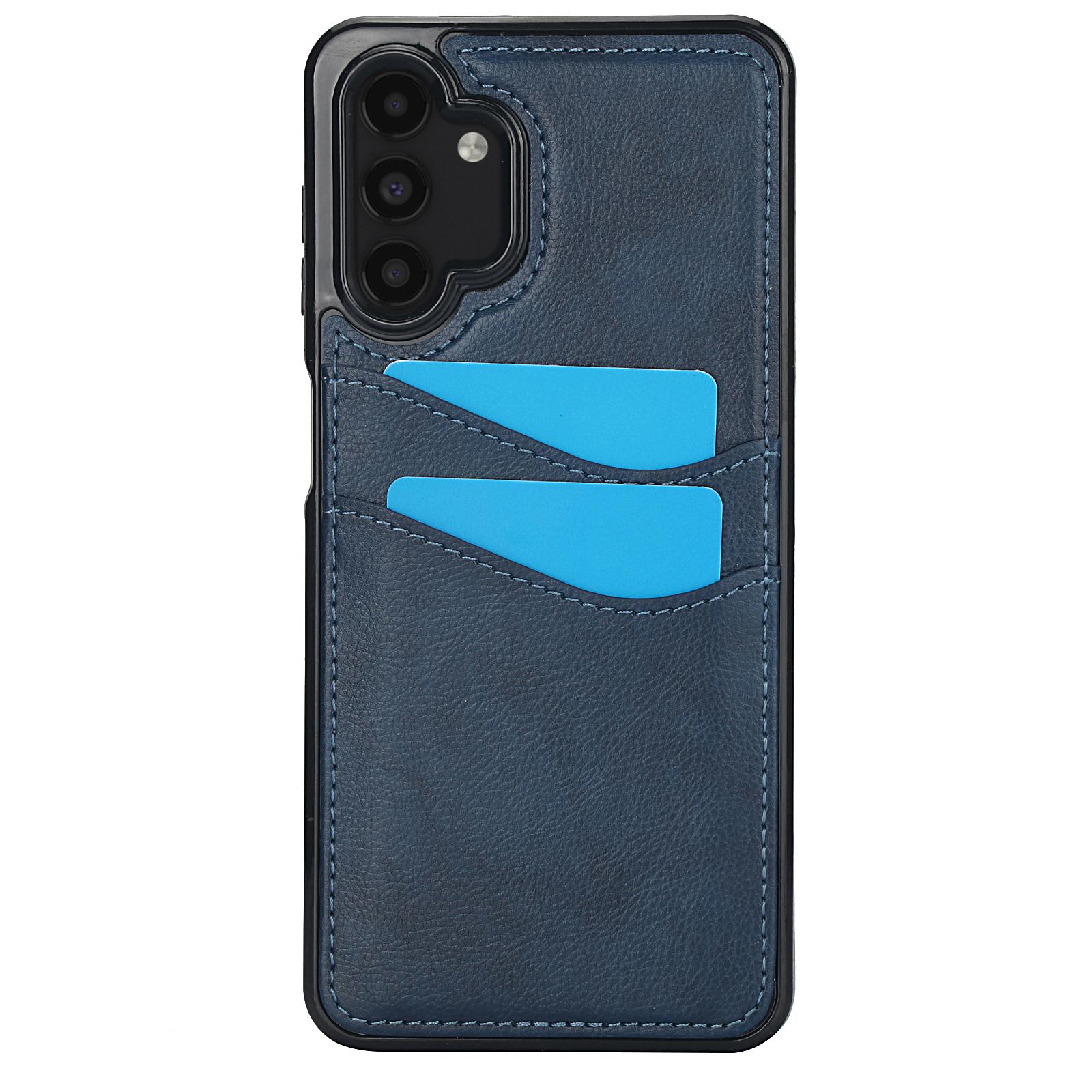 

Вертикальный слот для карт Кошелек Кожаный чехол Для Samsung Galaxy S24 Ultra S23 Plus S22 A55 A15 A54 A14 A53 A73 Тонкий противоударный чехол For Samsung S22 синий