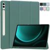 Case For Samsung Galaxy Tab S9 FE+ S10 FE Tablet Cover with Pencil Holder Funda For Galaxy Tab S9 FE Plus+ Cover SM-X610 SM-X510