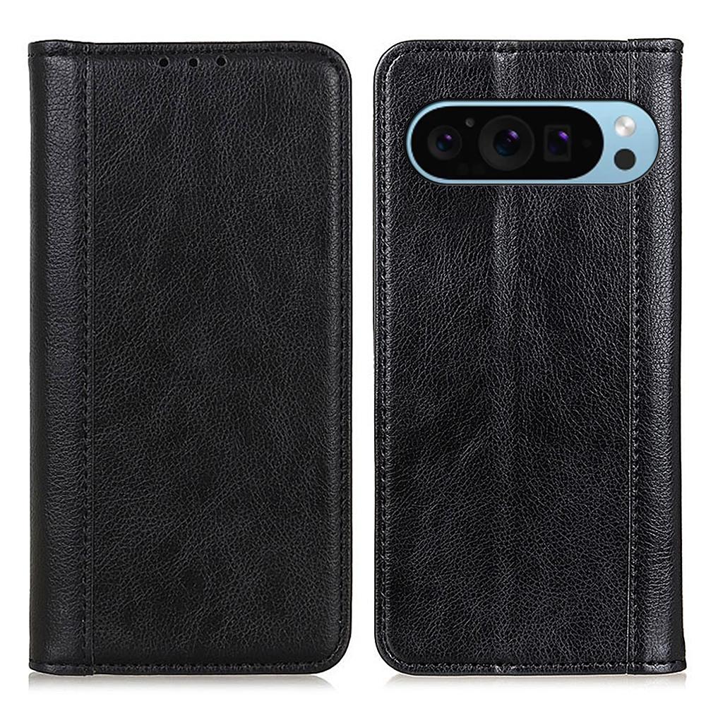 For Google Pixel 10 Pro/10/9 Pro/9 Cell Phone Case Split Leather Drop-Proof Cover with Wallet Stand