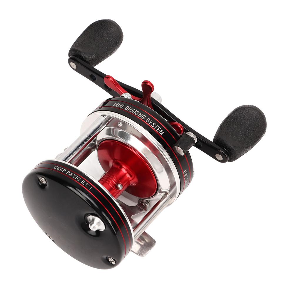 Baitcasting Olta Makarası Metal Baitcasting Makarası Tamamı Metal Makara Enine Yem Makarası Nehir Göl için