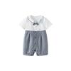 Minibala Baby Gentleman Style Summer Romper