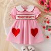European & American Girls' Pink Dress Set - Baby & Kids' Clothing
