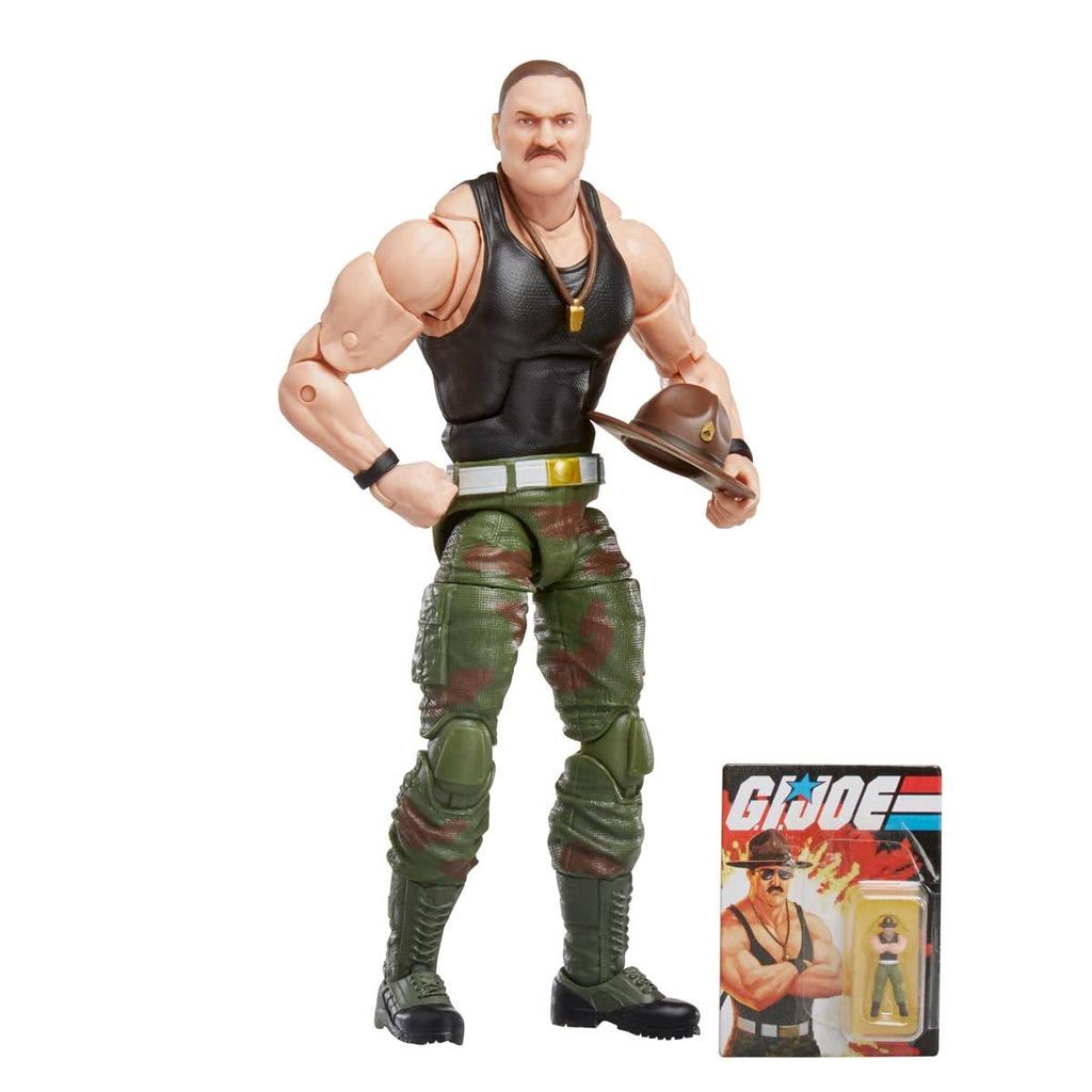 G.I. Joe Classified Series 6-inch SGT. Slaughter Action Figure, Multicolor (HSF4555) 6-inch
