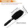 Car Wheel & Tire Wash Brush, Soft Bristle Car Wheel Detailing Cleaning Brush with Short Handle, Multipurpose Vehicle Wheels Rims Scrub Brushes for