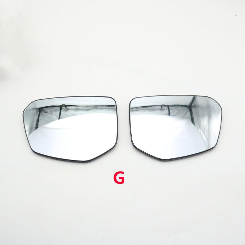 For Honda Civic 2016 2017 2018 Car Wing Door Side Mirror Light Lower Cover Cap Lid Outside Rearview Frame Glass
