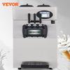 20-28L/H Soft Ice Cream Maker Commercial Countertop Tricolor 2+1 Flavors Sweet Cones Freezing Equipment Vending Machine