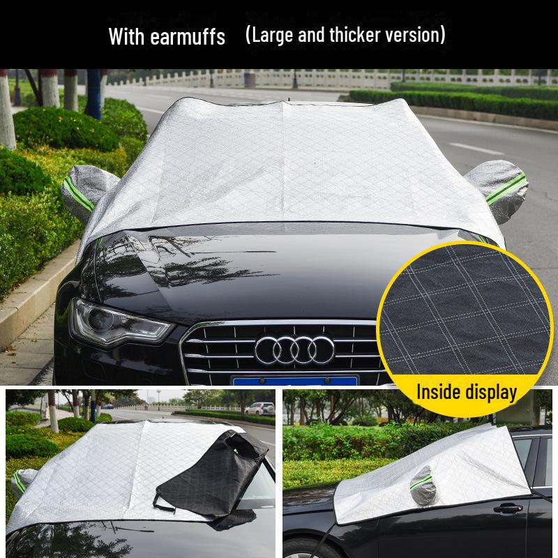 Four Seasons Universal Car Sunshade- Anti-Snow & Anti-Frost Cover