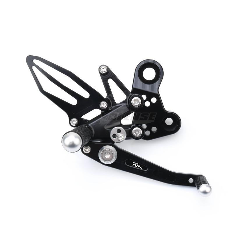 Motorcycle Accessory CNC Footrests Rearset Rear Footpeg Foot Rests For 800NK 800 NK 2023 2024 2025