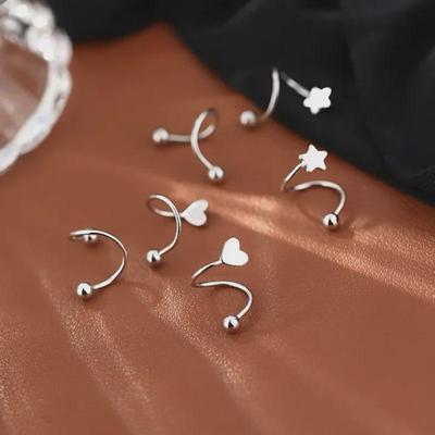 Elegant 2024 S925 Sterling Silver Spring Earrings for Women - Luxurious, High-End Ear Bone Studs & Lightweight Small Earrings