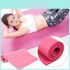 Lyxigt Mjuk Och Extra Stor Yogamatta 10mm Tjock Halkfri Träningsmatta