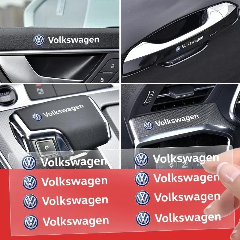 B5 VW Voor Volkswagen Auto Interieur Willekeurige Stickers Auto Goederen Auto Stuurwiel Sticker Voor Volkswagen VW Golf Amarok T5 Phaeton ID