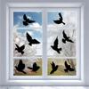 62KD 16x Window Clings Hummingbird Window Stickers Glass Door Decals Preventing Bird