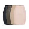 Women's 2025 Autumn High Waist Bodycon Skirt: American Spicy Girl Style, Solid Color, Hip Slit, Slim Fit, Elastic Midi