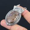 Natural Charoite Gemstone Pendant 925 Sterling Silver Indian Jewelry For Women