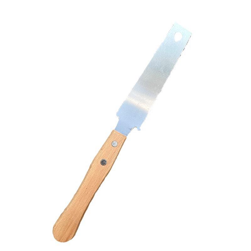 SK5 Double-Edged Wooden Handle Hand Saw with Quenched Sharp Dual-Sided Teeth for Fast, Precise Cuts