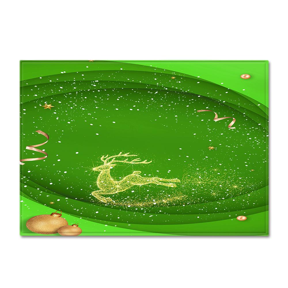 Christmas Living Room Floor Mat Bedroom Dining Room Carpet Carpet Doormat