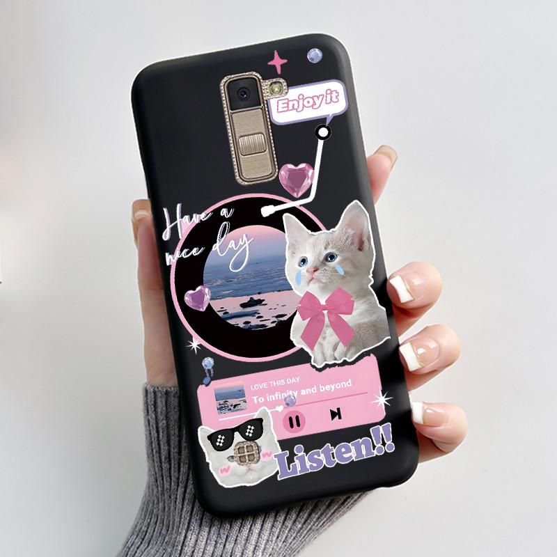 Coque Mignonne Pour LG K10 2016 / K10 2017 / K10 2018 Housse de Protection LG K11 2018 / K11 PLUS Coque Silicone Souple Dessin Animé Coque Funda