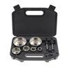 9-piece Set of Hard Alloy Ceramic Tile Hole Opener Set, Brazed Particle Alloy Hole Opener Combination Brick Wall Hole Opener