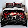 Art Style Unique Slayer Heavy Metal Band Music Bedding Set Queen/King Size Duvet Cover Comforter Soft Bed Sheet Set Home Decor