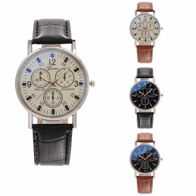 Men's Luminous Running Alarm Clock Watch