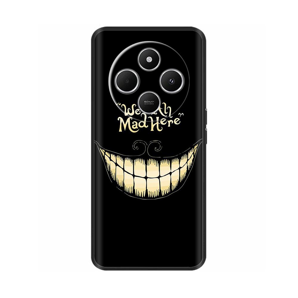 For Xiaomi Redmi 14C Silicone Case Cute Pattern Soft TPU Phone Cover For Redmi 14C Fundas Protective Back Cover 14 C Bumper Bags