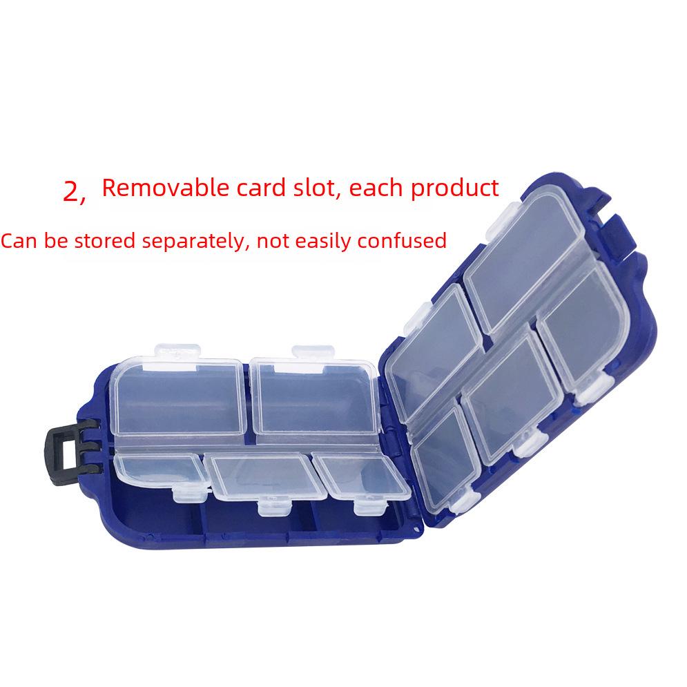 Wielofunkcyjne pudełko na sprzęt wędkarski i przynęty do wędkarstwa morskiego i skalnego